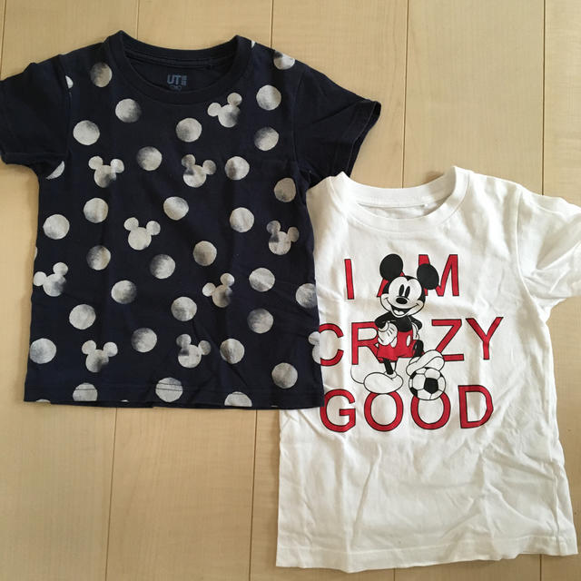 UNIQLO(ユニクロ)のユニクロ　UT 100 ミッキー　男の子 キッズ/ベビー/マタニティのキッズ服男の子用(90cm~)(Tシャツ/カットソー)の商品写真