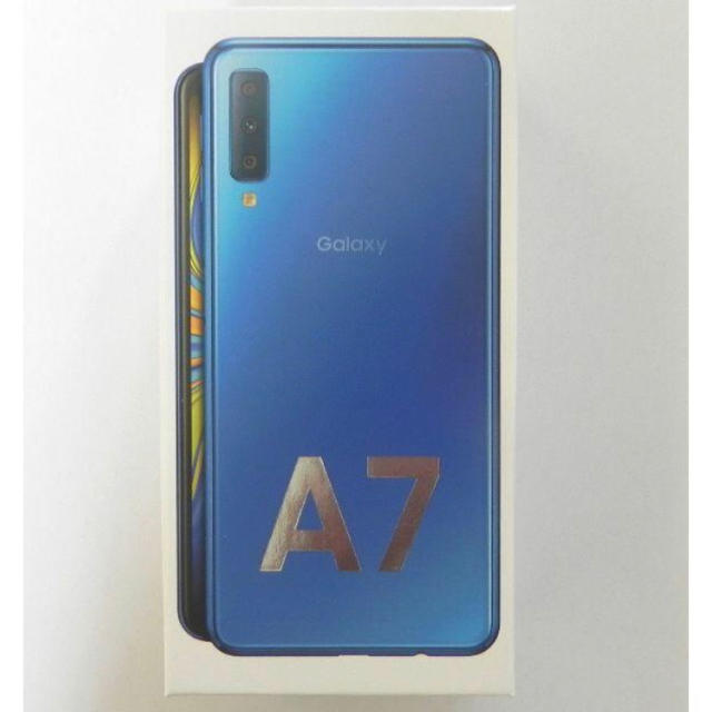 Galaxy A7 ブルー 64 GB SIMフリー 未使用 ギャラクシー