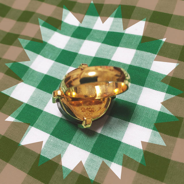 Q-pot.(キューポット)のアーモンドリング♡ レディースのアクセサリー(リング(指輪))の商品写真