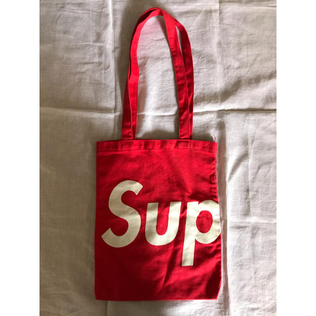 Supreme(シュプリーム)の【入手困難】Supreme  シュプリーム　コットンバッグ　エコバッグ メンズのバッグ(ショルダーバッグ)の商品写真