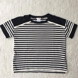 ジェイクルー(J.Crew)の美品　jcrew キッズ　ボーダー　カットソー　(Tシャツ/カットソー)