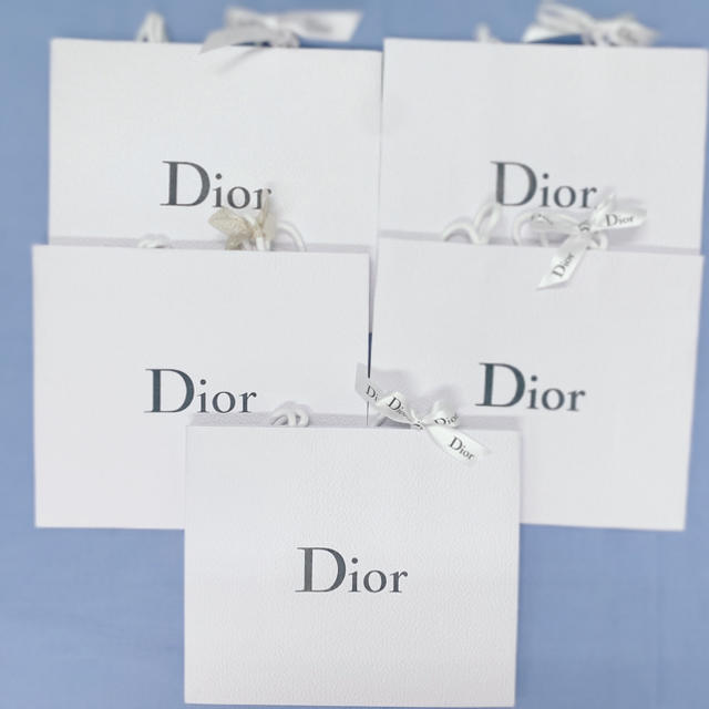 Dior(ディオール)のDior♡ショップバッグ 5枚セット レディースのバッグ(ショップ袋)の商品写真