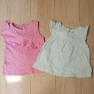 ベビーギャップ(babyGAP)のbabyGAP  トップス タンクトップ Tシャツ80(Ｔシャツ)