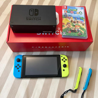 ニンテンドースイッチ(Nintendo Switch)のNintendo Switch あつまれどうぶつの森 セット(家庭用ゲーム機本体)