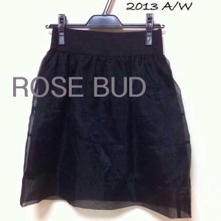 ローズバッド(ROSE BUD)の値下げ!ROSEBUD♡スカート(ひざ丈スカート)