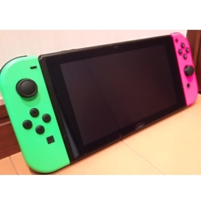 Nintendo Switch ニンテンドースイッチ 本体 グレー ネオンカラー - 1