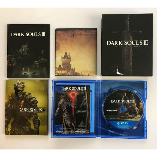 PlayStation4(プレイステーション4)のDARK SOULS III THE FIRE FADES EDITION（ダー エンタメ/ホビーのゲームソフト/ゲーム機本体(家庭用ゲームソフト)の商品写真