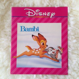 ディズニー(Disney)の日本未発売！ バンビ 洋書(洋書)