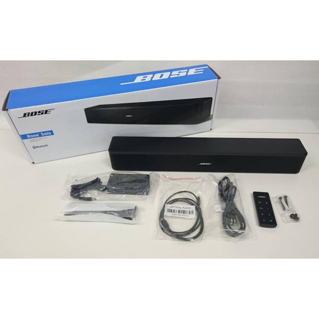 BOSE solo TV speaker テレビ用スピーカーシステム 全国総量無料で ...