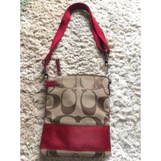 コーチ(COACH)の【お値下げ】coach コーチ　ショルダーバッグ(ショルダーバッグ)