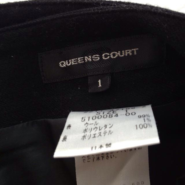 QUEENS COURT(クイーンズコート)のコクーンミニ レディースのスカート(ミニスカート)の商品写真