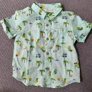 ザラキッズ(ZARA KIDS)のZARA BABY ザラベビー　半袖シャツ アロハシャツ(ブラウス)