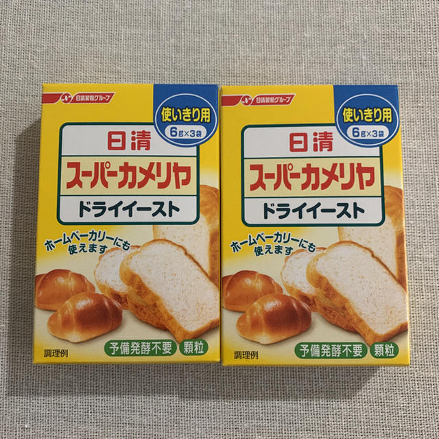 日清製粉(ニッシンセイフン)のドライイースト　日清 食品/飲料/酒の食品(その他)の商品写真