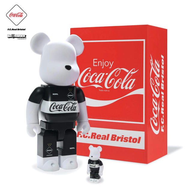 F.C.R.B.(エフシーアールビー)のBE@RBRICK F.C.Real Bristol × COCA-COLA エンタメ/ホビーのフィギュア(その他)の商品写真