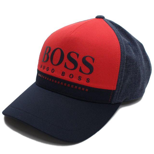 ヒューゴ ボス HUGO BOSS LOGO-CAP-3 バイカラーキャップ