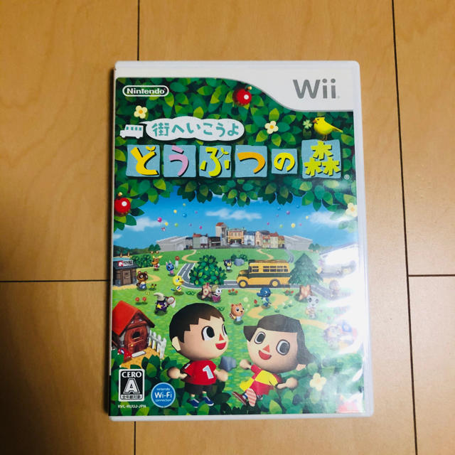 Wii(ウィー)の街へいこうよ どうぶつの森 Wii エンタメ/ホビーのゲームソフト/ゲーム機本体(家庭用ゲームソフト)の商品写真