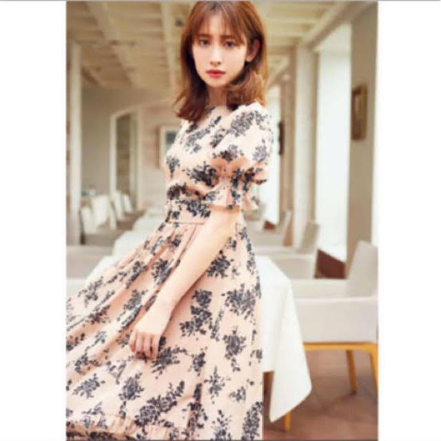 Her lip to Asymmetrical Floral DressMサイズ 超美品の 19110円引き