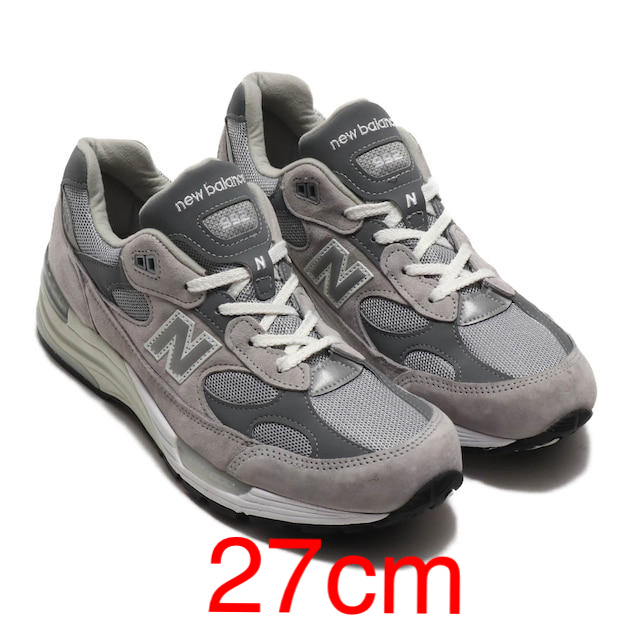 NEW BALANCE M992GR 27cm ニューバランス