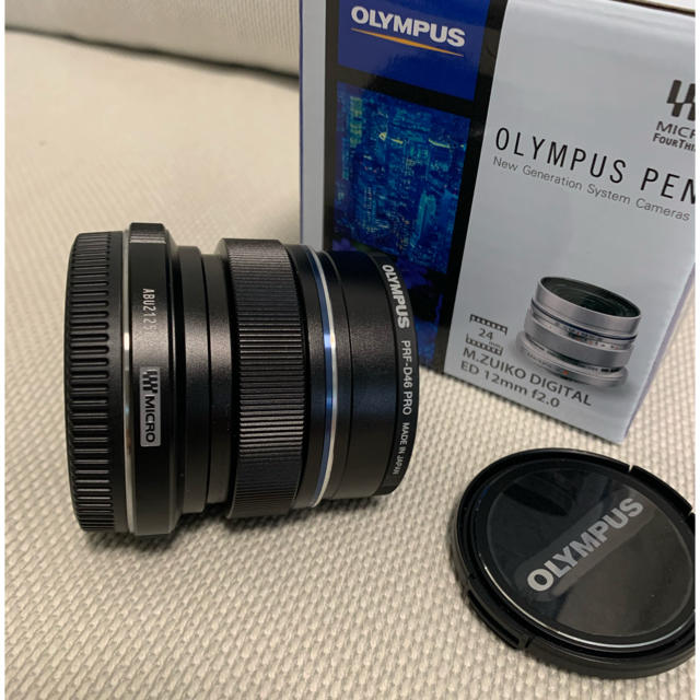 OLYMPUS(オリンパス)のOLYMPUSレンズ　M.ZUIKO DIGITAL ED 12mm F2.0✨ スマホ/家電/カメラのカメラ(レンズ(単焦点))の商品写真