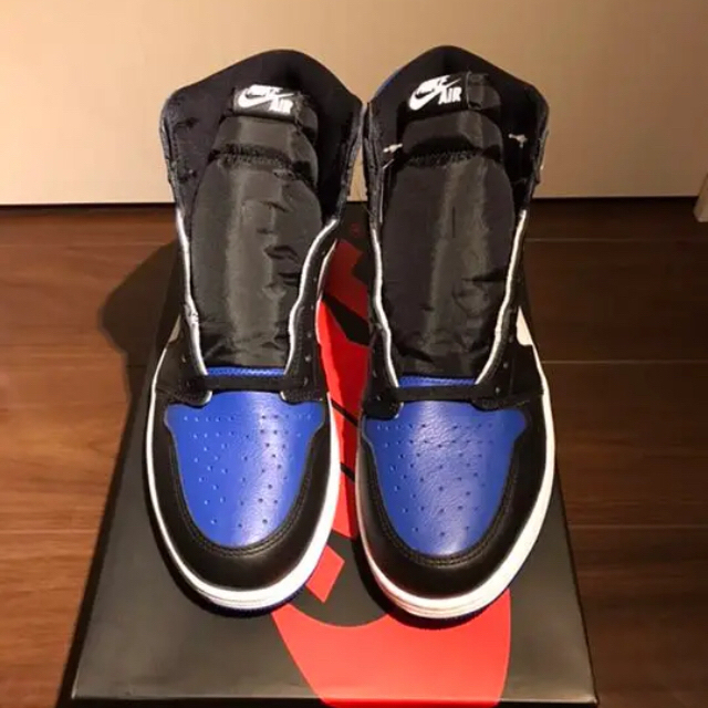 30cm AIR JORDAN1 aj1 ROYAL TOE ロイヤル ブルー