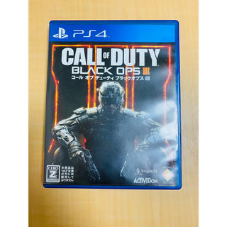 プレイステーション4(PlayStation4)のCall of duty black ops3(家庭用ゲームソフト)