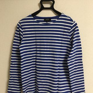 アーペーセー(A.P.C)のA.P.C カットソー ボーダー(Tシャツ/カットソー(七分/長袖))