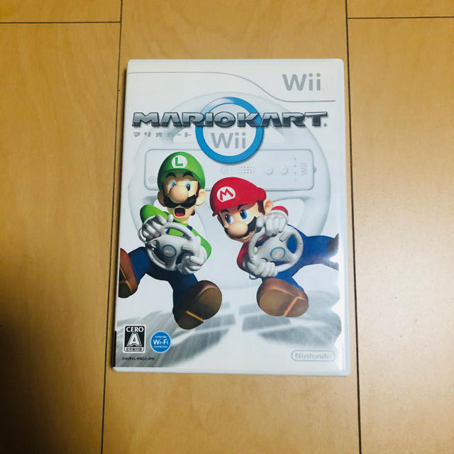 Wii(ウィー)のマリオカート wii エンタメ/ホビーのゲームソフト/ゲーム機本体(家庭用ゲームソフト)の商品写真