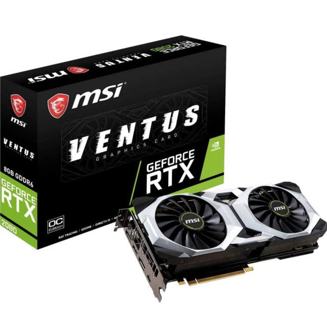 ApexLegends【美品】msi GEFORCE rtx2080 VENTUS OC 8GB