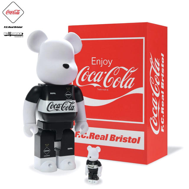 BE@RBRICK COCA-COLA × F.C.R.B 100% 400%