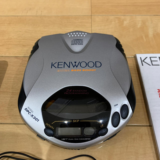 KENWOOD(ケンウッド)のKENWOOD☆ケンウッド☆CDプレーヤー☆ スマホ/家電/カメラのオーディオ機器(ポータブルプレーヤー)の商品写真
