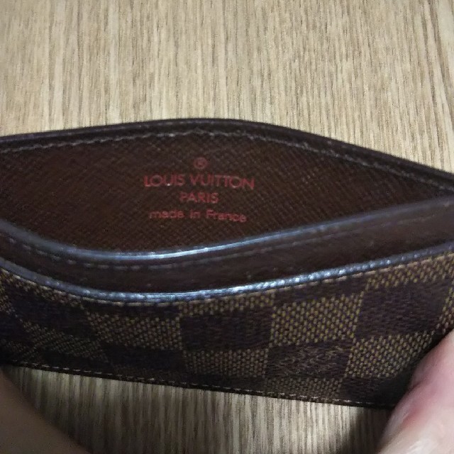 LOUIS VUITTON(ルイヴィトン)のルイヴィトン ダミエパスケース レディースのファッション小物(名刺入れ/定期入れ)の商品写真