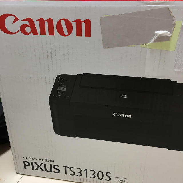 PC/タブレットCanon プリンター　TS3130S ブラック