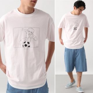 レイジブルー(RAGEBLUE)の新品同様❗️キャプテン翼 × rageblue コラボ Tシャツ(Tシャツ/カットソー(半袖/袖なし))