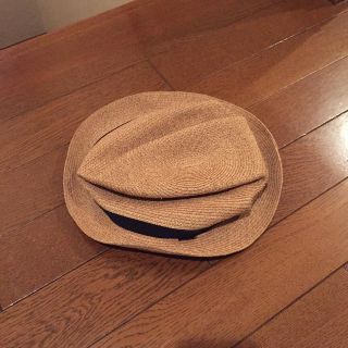 mature ha.  マチュアーハ  BOXED HAT 4.5brim(麦わら帽子/ストローハット)