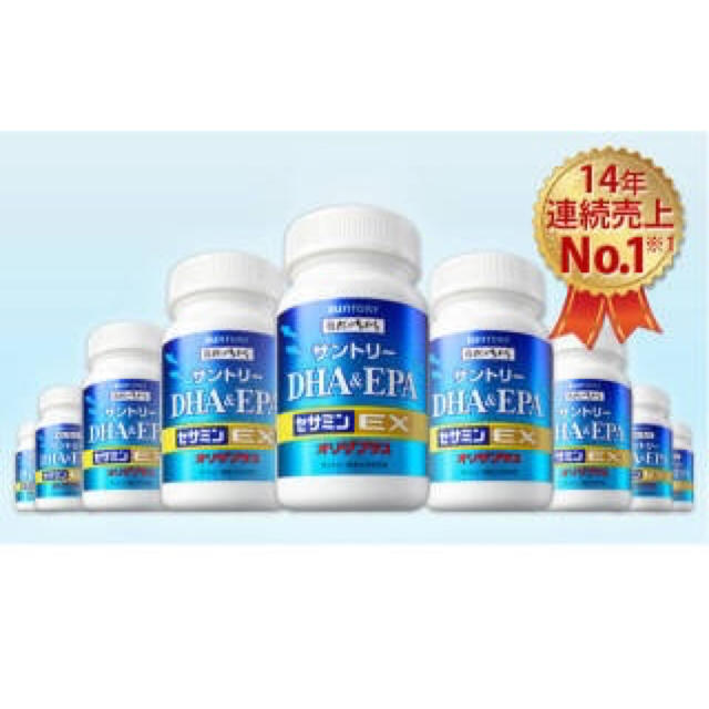 サントリー DHA&EPA+セサミンEX 120粒