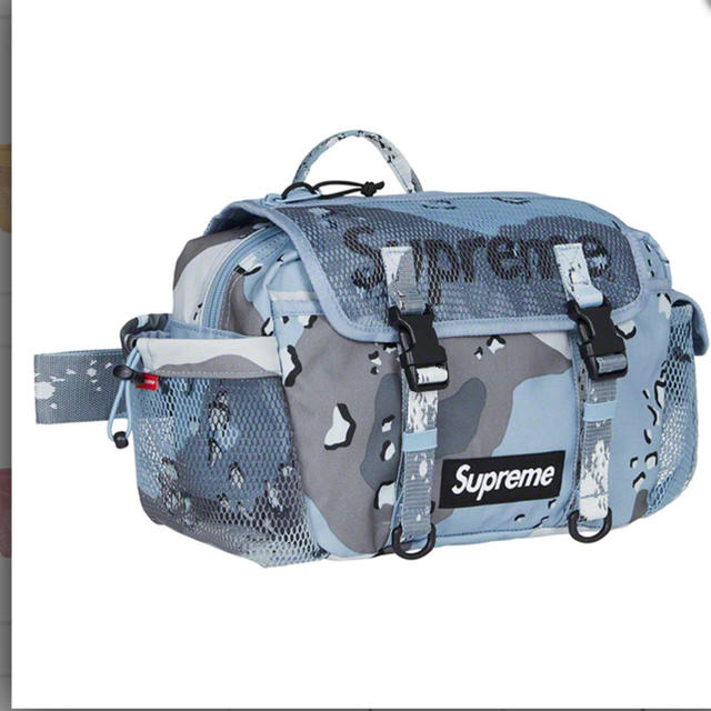 supreme 2020ssw Waist Bagカモ柄