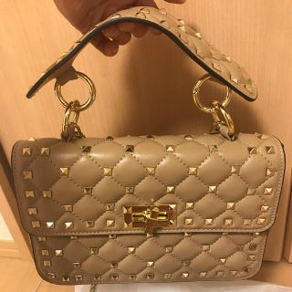 VALENTINO 風スタッズ2wayチェーンショルダーバッグ