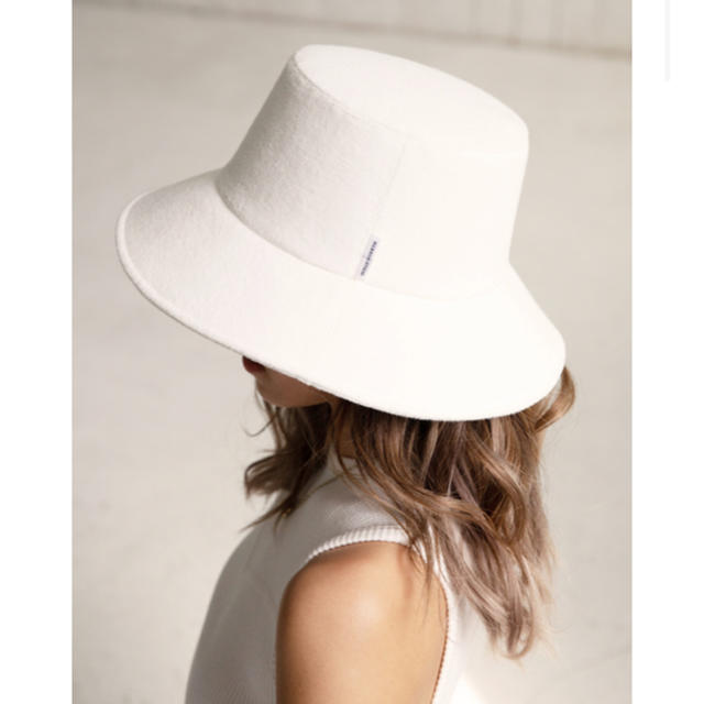 ALEXIA STAM(アリシアスタン)のTerry Cloth Bucket Hat White レディースの帽子(ハット)の商品写真