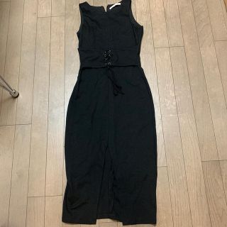 ザラ(ZARA)のZara ブラックタイトワンピース(ひざ丈ワンピース)