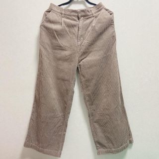 ダブルクローゼット(w closet)のダブルクローゼット★コーデュロイ ワイドパンツ(キュロット)