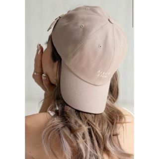 アリシアスタン(ALEXIA STAM)の即完売　ALEXIA STAM  アリシアスタン  キャップ　ベージュ(キャップ)