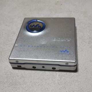 ウォークマン(WALKMAN)の超希少ソニーMDウォークマンMZ―E510本体のみ通電確認済みジャンク(ポータブルプレーヤー)