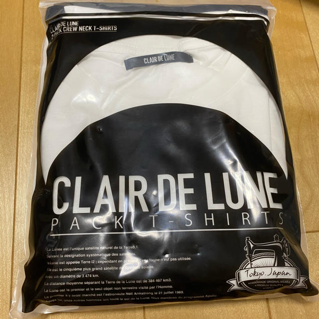 CLAIR DE LUNE Tee（2Pac） クレルナ Tシャツ XL 登坂