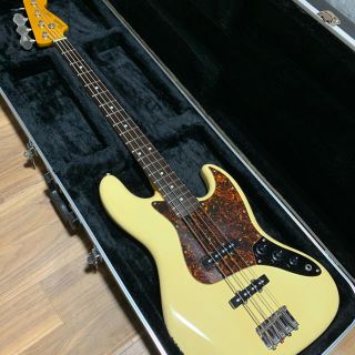 フェンダー(Fender)のFender フェンダージャパン ジャズベース 社外ハードケース付(エレキベース)