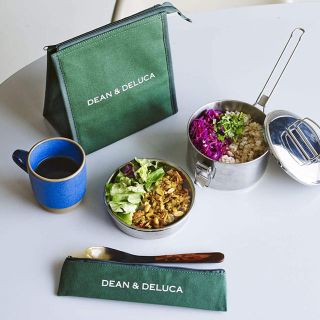 ディーンアンドデルーカ(DEAN & DELUCA)のDEAN&DELUCA◆保冷ランチバッグ&カトラリーポーチ(弁当用品)