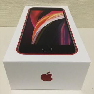 アイフォーン(iPhone)の【新品・残り1台】Apple iPhone SE 64GB（SIMフリー）レッド(スマートフォン本体)