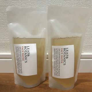 リーフアンドボタニクス(LEAF & BOTANICS)のリーフ＆ボタニクス MEBUKI／フェイスウォーターME 詰め替え用×２パック(化粧水/ローション)