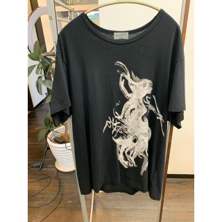 ヨウジヤマモト(Yohji Yamamoto)のヨウジヤマモトプールオム 18AW抜染半袖カットソーYohji Yamamoto(Tシャツ/カットソー(半袖/袖なし))