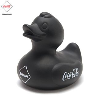 エフシーアールビー(F.C.R.B.)の新品 FCRB COCA-COLA RUBBER DUCK ラバーダック 黒(その他)