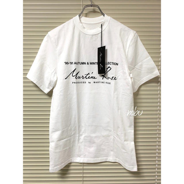 新品【 MARTINE ROSE 】 Classic Logo T-shirtメンズ